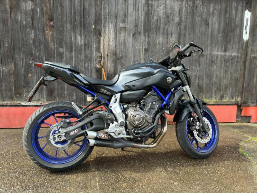 Motorrad verkaufen Yamaha MT 07 Ankauf
